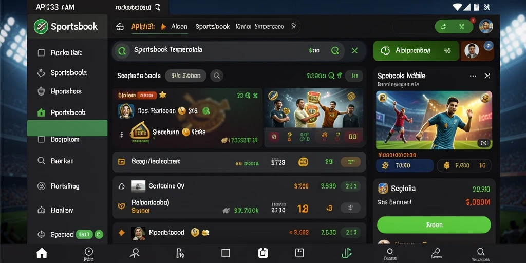 Screenshot utama API33 menampilkan fitur live betting yang menarik.