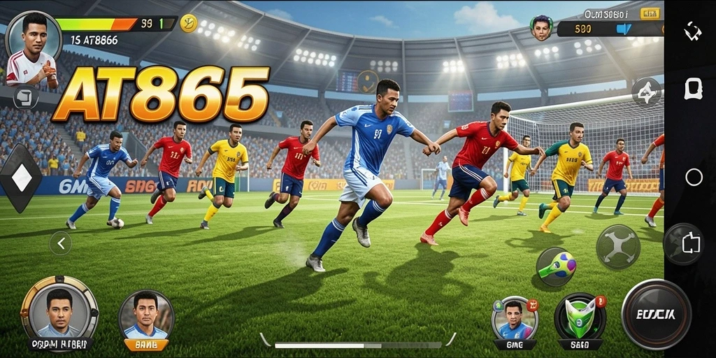 Gameplay seru AT866 dengan grafik tinggi dan pertandingan menarik.