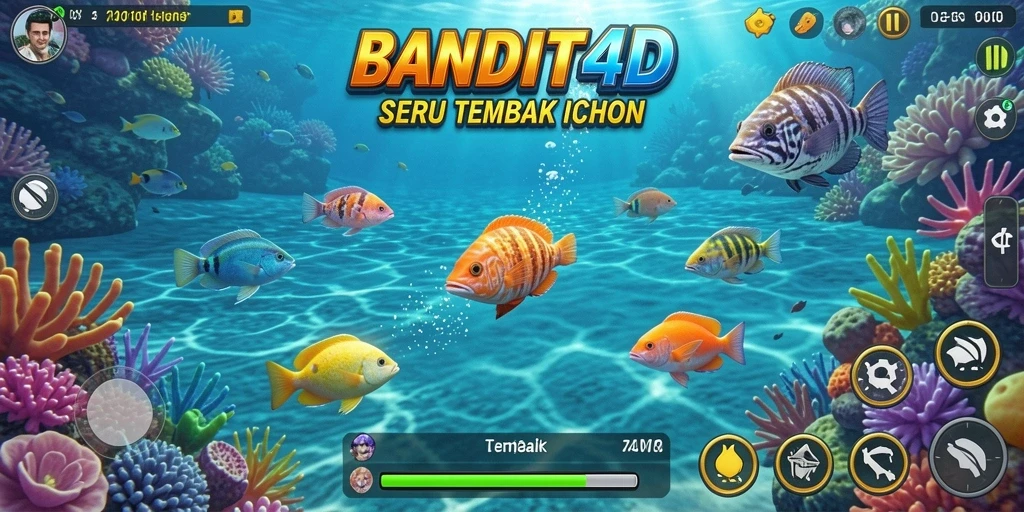 Tangkapan layar dari gameplay menarik BANDIT4D.