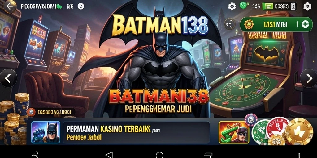 Tampilan menarik dari gameplay Kasino di BATMAN138