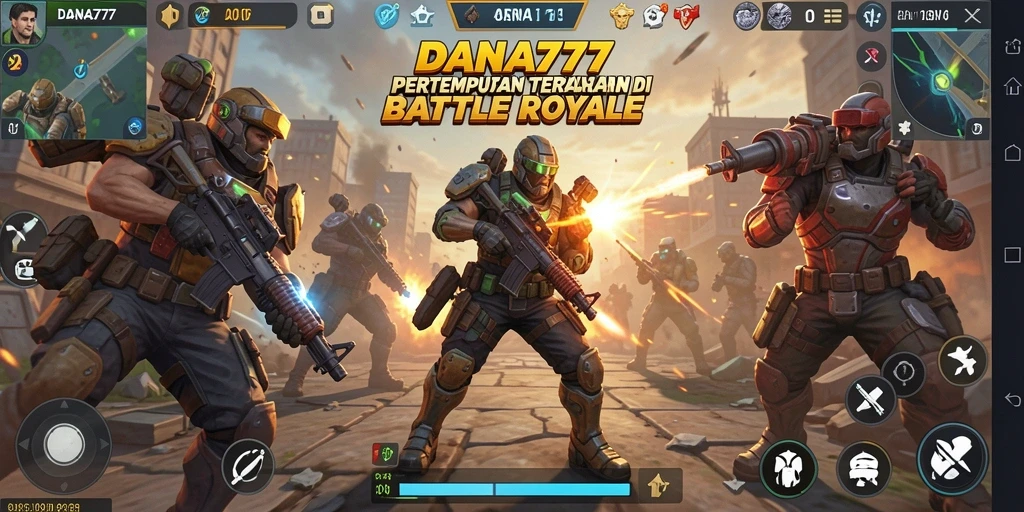 Gameplay seru DANA777 dalam pertempuran Battle Royale