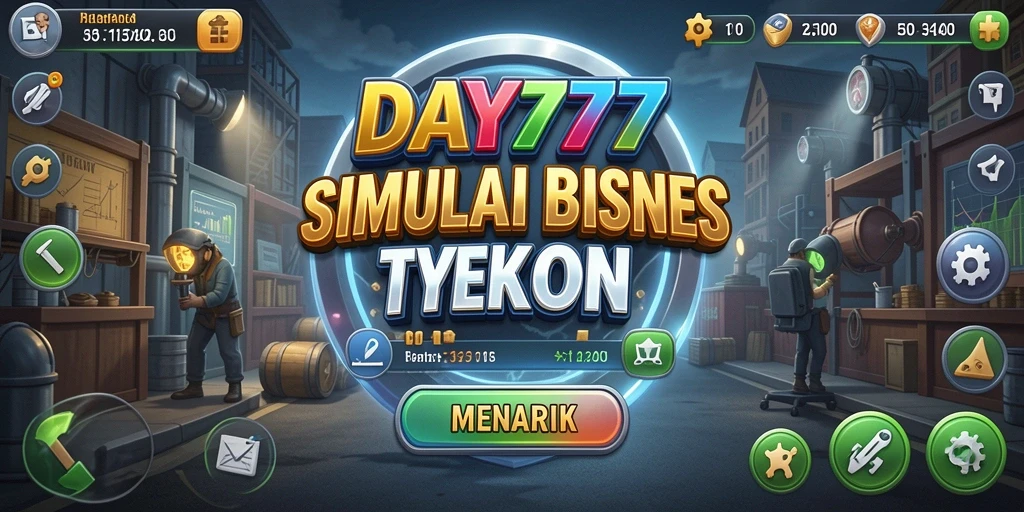 Tampilan gameplay Tycoon yang menarik dalam DAY777.