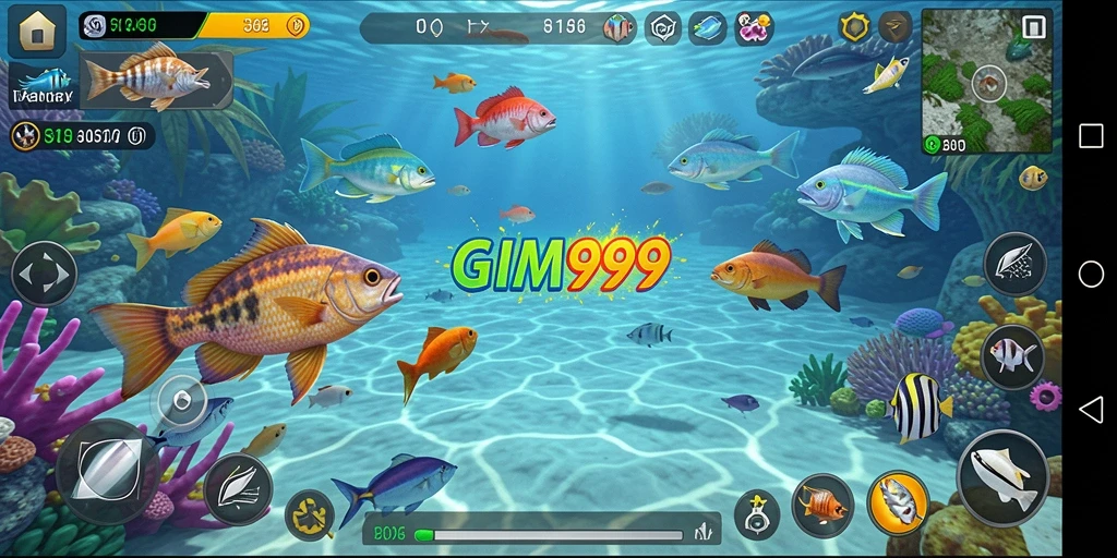 Tampilan grafis menarik saat bermain GIM999 dengan teman.