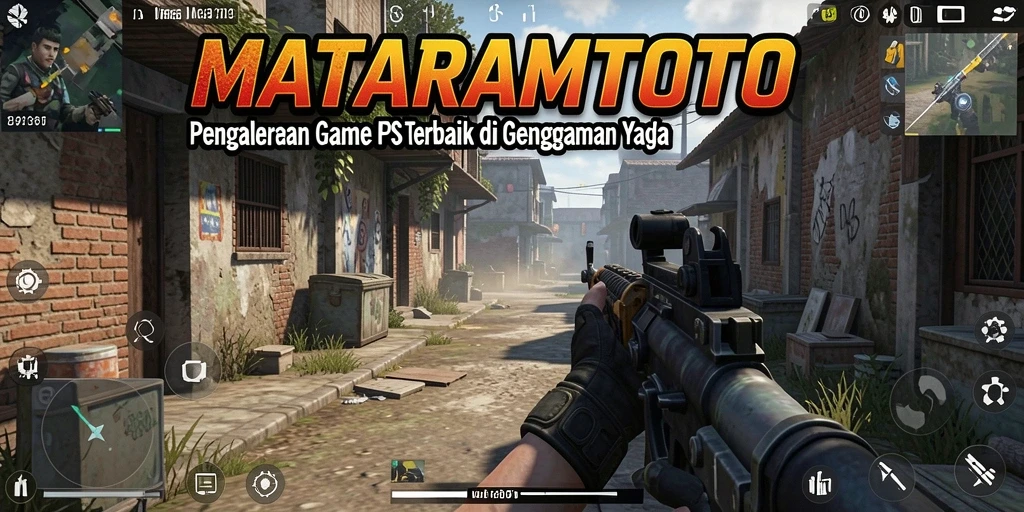 Tangkapan layar gameplay seru di MATARAMTOTO, menunjukkan aksi FPS yang mendebarkan.