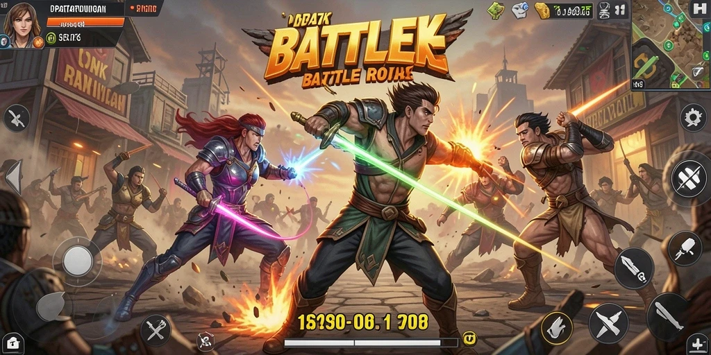 Gameplay seru dan grafis yang memukau dalam ORA78 Battle Royale.