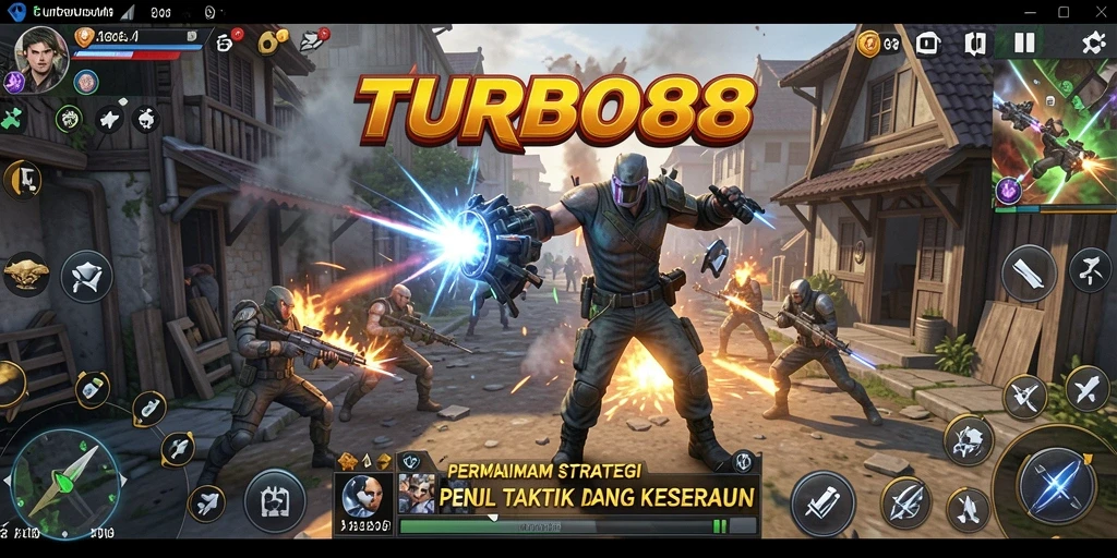 Screenshot TURBO88 menampilkan aksi strategis yang mendebarkan.